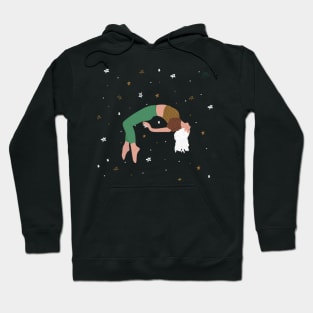 Floating in space Hoodie